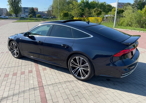 Audi A7 cena 209000 przebieg: 31000, rok produkcji 2019 z Wrocław małe 742